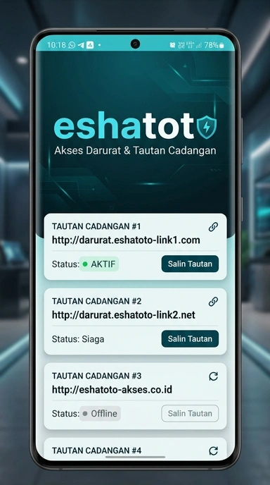 Halaman Link Alternatif Eshatoto untuk Pengguna Android