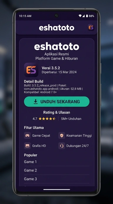 Panduan Unduh dan Instal APK eshatoto untuk Android